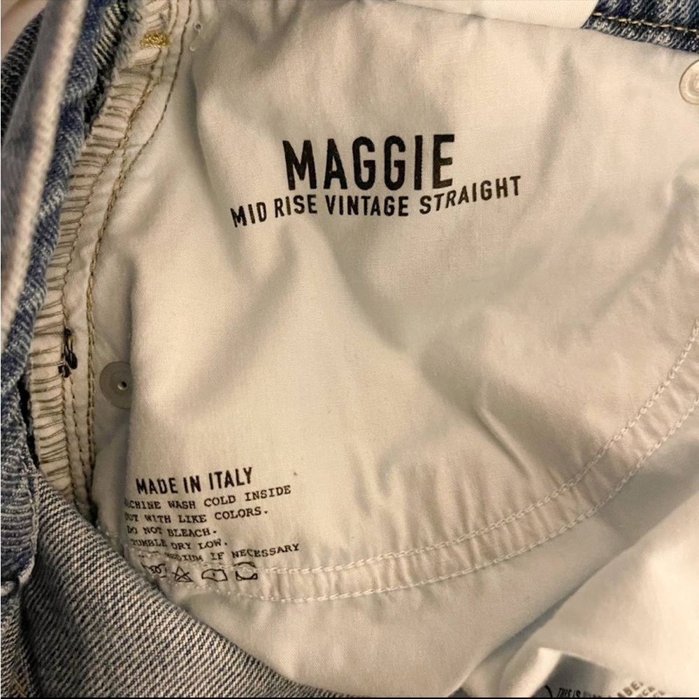 NWT Size 25 SER.O.YA Maggie Mid Rise Vintage Straight Jeans - Picture 5 of 6